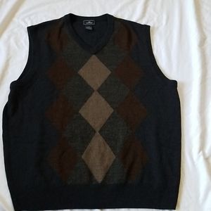 Dockers Mens Size Lg Sweater Vest 